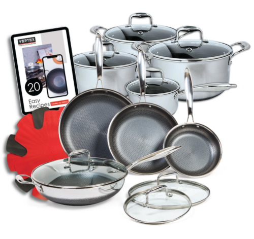 VERTEX PANS & POTS + FREE GIFTS!
